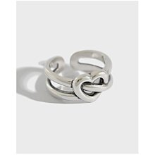 韓版S925純銀戒指冷淡風不規則凹凸寬面女戒指時尚潮流個性銀指環-哈囉好物 歷史價格詳細信息