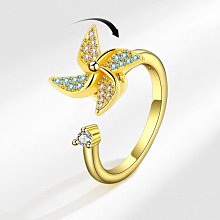 開口旋轉的戒指女銅鑲嵌閃耀鋯石多層優雅簡約百搭花朵食戒指飾品 歷史價格詳細信息