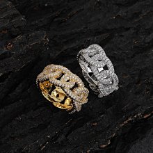 歐美潮流鋯石嘻哈手鏈個性手鋜釘子小眾設計高級冷淡風情侶配飾-哈囉好物 歷史價格詳細信息