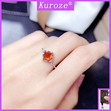 Kuroze 時尚新款創意蝴蝶結戒指鍍pt950莫桑鑽石訂婚女戒 歷史價格詳細信息