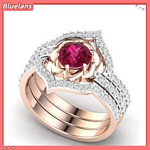 【Bluelans】歐美復古月光石泰銀戒指 龐克風誇張手飾品 歷史價格詳細信息