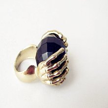 【飾界美~殺很大】歐美品牌高質感古銀黃水晶復古造形戒指~最後一只現貨下標即售 歷史價格詳細信息