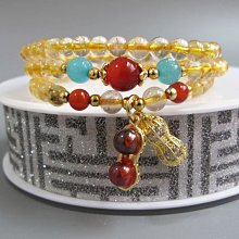 【波波小宅】黃瑪瑙手鏈佛珠念珠8mm--705309 歷史價格詳細信息