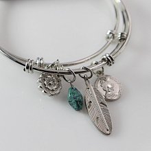 【飾界美~殺很大】歐美品牌 21 twentyone 黑寶石超閃造型手環~最後一只現貨下標即售 歷史價格詳細信息