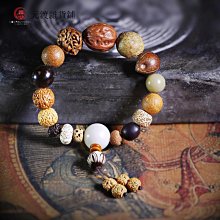 【免運】十八籽菩提子手串杭州文玩霊隱佛珠招財手持送家人閨蜜 歷史價格詳細信息