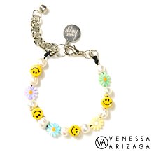 Venessa Arizaga PUT ON A SMILE 微笑手鍊 復古銀色圓球X鑽圈X笑臉 歷史價格詳細信息