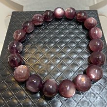 紫雲母 斜紅磷鐵礦 手珠約8.3mm 無優化 （顏色均勻漂亮 上手超美 舒緩煩躁 增進人緣) 小精品~有影片 歷史價格詳細信息