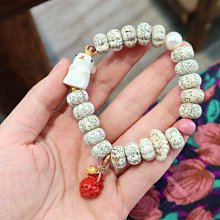 天然鹿角可愛萌兔手機鏈掛飾手工彩繪小白兔吊墜生肖兔鑰匙扣掛件 歷史價格詳細信息