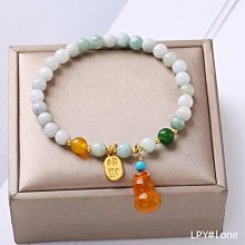 新疆金絲玉石手鏈女ins風南瓜珠紫羅蘭手飾品手串文玩單圈 貨 歷史價格詳細信息