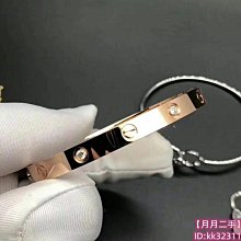 Cartier 卡地亞 LOVE系列手環 18K玫瑰金寬版4顆鑽石手鐲 B6036017 現貨正品 歷史價格詳細信息