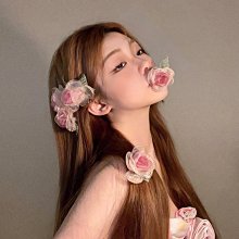 森系新娘花朵耳夾超仙個性設計感婚紗禮服甜美晨袍耳飾高級感耳環 歷史價格詳細信息