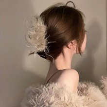 【熱賣】鯊魚夾高級感珍珠抓夾超大號發量多發夾女后腦勺盤發頭飾發抓磨砂 歷史價格詳細信息
