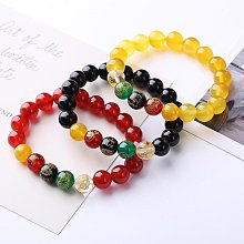 JT新款時尚福牌安財牌簡約天然石榴石加珍珠手鏈女水晶手串氣質手飾 歷史價格詳細信息