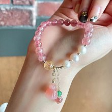 草莓晶水晶手鏈女S925純銀小豬生肖轉運珠本命年手串閨蜜豬年禮物特艾超夯 精品 歷史價格詳細信息