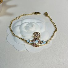 Vivienne西太後土星滿珍珠手鏈 金銀兩色可選 簡約百搭手鏈 首飾代購# 歷史價格詳細信息