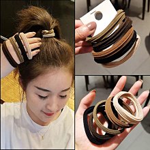 不傷發頭繩扎高馬尾橡皮筋高彈力耐用髮圈髮圈女扎頭皮套新款頭飾 歷史價格詳細信息