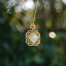 天然和田白玉琵琶款吊墜s925純銀玉石項鏈古典氣質保平安禮~滿200元發貨 歷史價格詳細信息