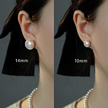 銀針施家大溪地黑色珍珠耳釘女輕奢高級感美拉德耳環耳飾2023新款 歷史價格詳細信息