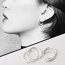 耳釘小耳圈耳骨釘女925純銀針新款爆款螺絲擰養耳洞耳釘耳飾 歷史價格詳細信息