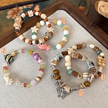 {菲兒韓國飾品} C3133 韓國直送(正韓)-個性氣質竹節貓眼石串珠手鍊(六款色) 歷史價格詳細信息