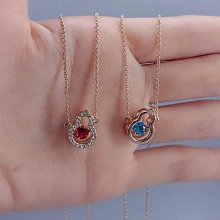 熱款#Swarovski 桃花/愛心/彩虹/熱氣球項鏈 歷史價格詳細信息