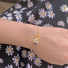 熱款#APM時尚金色鏈環 設計感ins潮戒指 歷史價格詳細信息