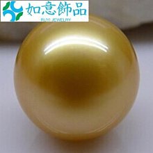 海水天然南洋金色珍珠粉耳針耳環耳飾925銀耳針強光正圓簡約飾品 歷史價格詳細信息