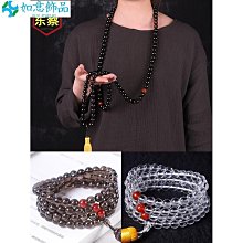 白水晶佛珠108顆手鍊原礦金剛薩埵念珠手串掛件禮物男女飾品 歷史價格詳細信息