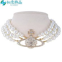 【Vivienne Westwood】金銀相間吊墜腕錶_W-VW-016(預購) 歷史價格詳細信息