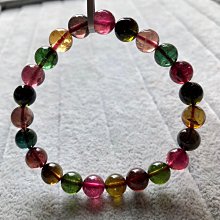 純天然碧璽手串新中式小眾寶石手鏈女生秋冬彩虹水晶串珠轉運韶光~晴天 歷史價格詳細信息