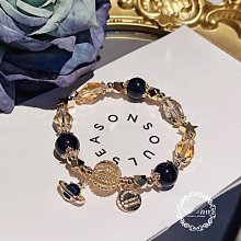 天然水晶手鍊女雪花祖母晶紫色系手串雪白飄花紫祖母水晶飾品 歷史價格詳細信息