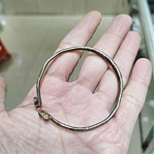 老銀鐲，孩童專用31克，直徑52毫，寬窄6毫，包漿自 古玩 老物件 舊藏 -3730 歷史價格詳細信息