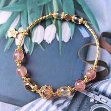 『超夯』天然彩髮晶水晶手鏈女韓版新款披星戴月手串鋯石花朵水晶手飾流行飾品男女個性飾品~RB10390  悅家 歷史價格詳細信息