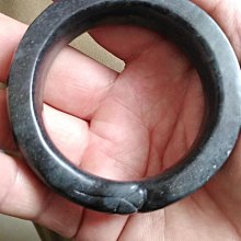 和闐玉青花籽料手鐲，鐲子墨色特別好看肉質也細，就跟墨汁一樣，1926 歷史價格詳細信息