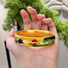 足金9999黃金古法六相花和蓮蓬手鍊吊墜散配件，約3-4克， 歷史價格詳細信息