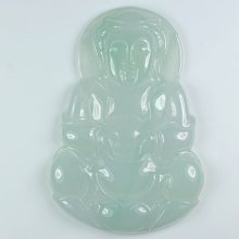 【玉人不俗】翡翠~冰種放光~花青~豆莢~避邪獸~~玉墜~『A貨』出清賠售 歷史價格詳細信息