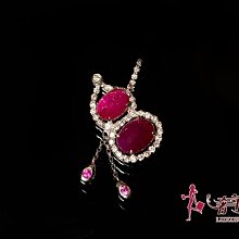 ＊奢華大道國際精品＊【J0762】天然藍寶蛋面鑽飾手鍊 #17.5 歷史價格詳細信息