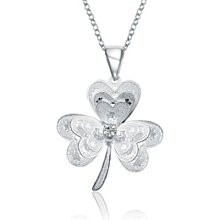 鍍銀項鍊 鑲鑽吊墜-精緻知性亮麗女飾品73ch39[獨家進口][巴黎精品] 歷史價格詳細信息