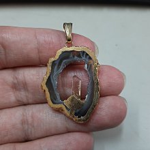 天然飾品 天然石水晶瑪瑙子彈頭六角柱項鏈吊墜  ebay熱賣六角錐形靈擺切面 歷史價格詳細信息