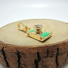 【熱賣精選】時尚可愛 金邊綠色啤酒瓶  項鏈 手鏈 吊墜-J8123 歷史價格詳細信息