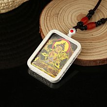 唐卡吊墜手繪佛牌十二生肖本命佛年守護神屬虎男女款情侶項鍊禮物~善緣閣 歷史價格詳細信息