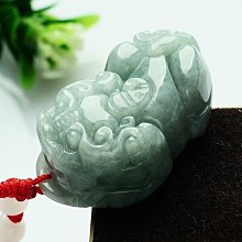 天然A貨翡翠貔貅吊墜 真品  緬甸玉石男女款招財皮休掛件玉器頸飾 歷史價格詳細信息