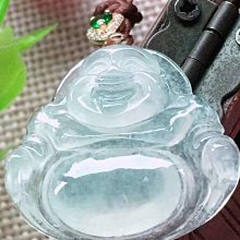 翡翠佛公吊墜彌勒佛  18k鑲嵌天然翡翠笑佛玉佛 歷史價格詳細信息