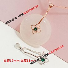 diy配件扣S925純銀扣吊墜扣銀夾扣平安石扣蜜蠟玉石水晶項墜扣女-沐雨家居 歷史價格詳細信息