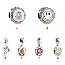 UU代購#Pandora潘朵拉夢幻海洋系列水母魚尾diy飾品配件925銀斗魚手鏈項鏈吊墜心形串珠 歷史價格詳細信息