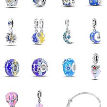 UU代購#Pandora潘多拉DIY珠子鍍銀串珠吊飾手鏈適用項鏈四葉草無限幸運吊墜 歷史價格詳細信息