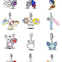 UU代購#Pandora潘多拉DIY珠子鍍銀串珠吊飾手鏈適用項鏈四葉草無限幸運吊墜 歷史價格詳細信息