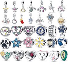 UU代購#Pandora潘多拉項鏈新品天作之合流星吊墜換金色愛心環扣hine蜜蜂項鏈 歷史價格詳細信息