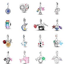 UU代購#Pandora潘多拉四葉草寬面戒指閃亮鋯石鍍銀指環女簡約幸運通勤愛心皇冠戒圈 歷史價格詳細信息