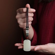 【現貨】天然白玉如意吊墜男女款情侶吉祥玉墜寶寶兒童玉石掛件玉佩項鏈【祿卡商店】 歷史價格詳細信息